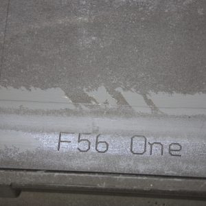 Mini Cooper One F56 Rear Bumper 7300837 Genuine *DAMAGED* - Image 11