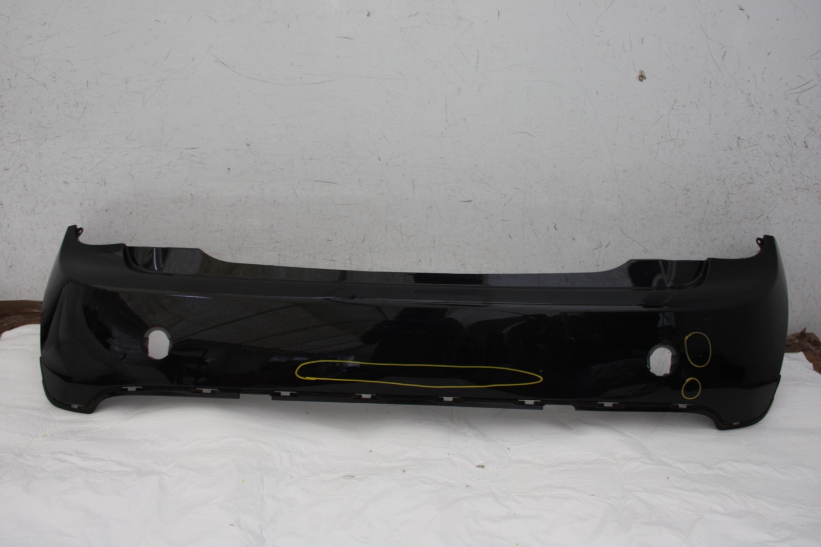Mini Cooper One F56 Rear Bumper 7300837 Genuine *DAMAGED*