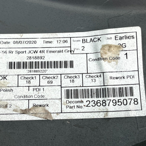 Mini Cooper S JCW F56 Rear Bumper 2014 TO 2019 7351653 Genuine - Image 23