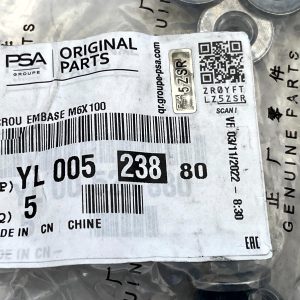 Peugeot Citroen Bundmutter Retaining Fastener Flange Nut Set YL00523880 Genuine - Image 17