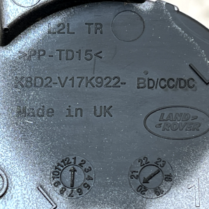 Range Rover Evoque Rear Bumper Tow Hook Cap Cover 19 ON K8D2-V17K922-BD Genuine - Image 10