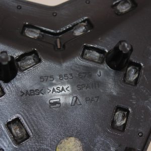 Seat Ateca Front Bumper Grill Badge 2016 ON 575853679J Genuine - Image 12