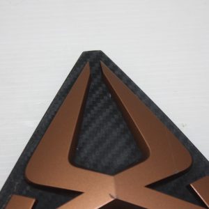 Seat Ateca Front Bumper Grill Badge 2016 ON 575853679J Genuine - Image 3