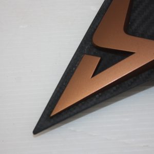 Seat Ateca Front Bumper Grill Badge 2016 ON 575853679J Genuine - Image 4