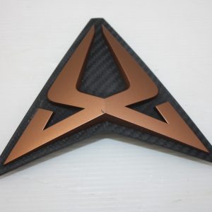 Seat Ateca Front Bumper Grill Badge 2016 ON 575853679J Genuine