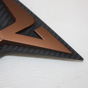 Seat Ateca Front Bumper Grill Badge 2016 ON 575853679J Genuine - Image 5