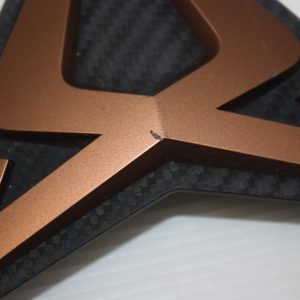 Seat Ateca Front Bumper Grill Badge 2016 ON 575853679J Genuine - Image 6