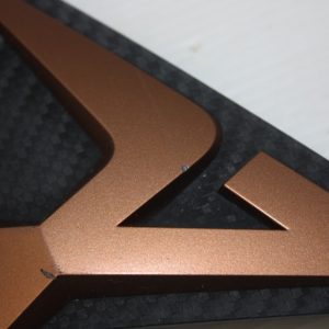 Seat Ateca Front Bumper Grill Badge 2016 ON 575853679J Genuine - Image 7