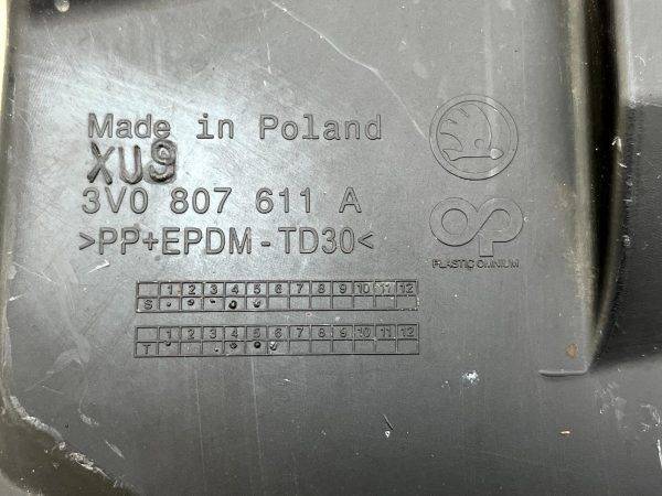 Skoda Superb Mk3 Front Bumper Lower Undertray Cover 2015 2024 3V0807611A Genuine 178560614220 11