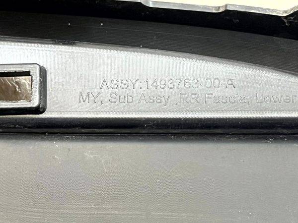 Tesla Model Y Bumper Rear Lower 2021 TO 2025 1493763 00 A Genuine 178467495720 13