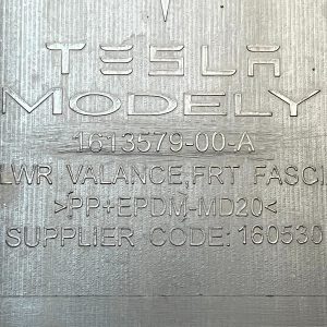 Tesla Model Y Front Bumper Lower Undertray Cover 2021-2025 1613579-00-A Genuine - Image 13