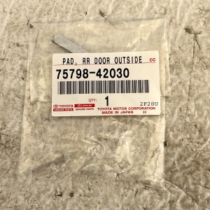 Toyota RAV4 Rear Right Side Door Outside Molding Pad 75798-42030 Genuine - Image 7