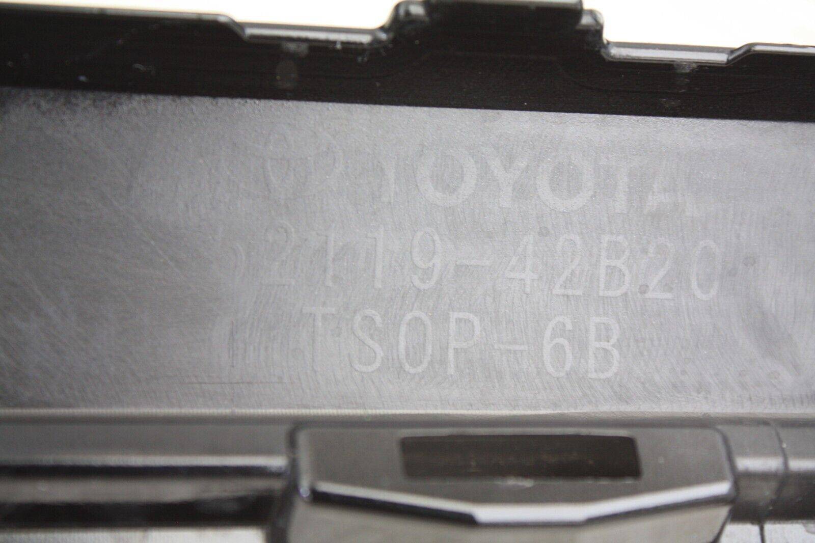 Toyota-Rav-4-Front-Bumper-2019-ON-52119-42B20-Genuine-175747335500-7
