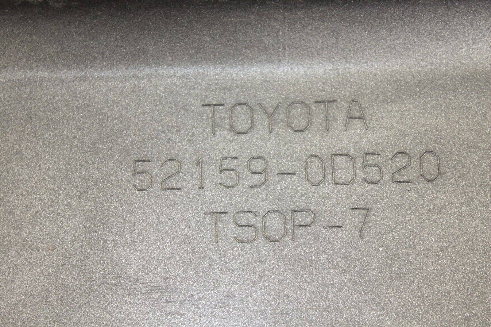 Toyota-Yaris-Rear-Bumper-2014-TO-2017-52159-0D520-Genuine-176369627030-13