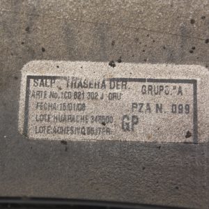 VW Beetle Rear Right Wing 1C0821302J Genuine *DAMAGED* - Image 13