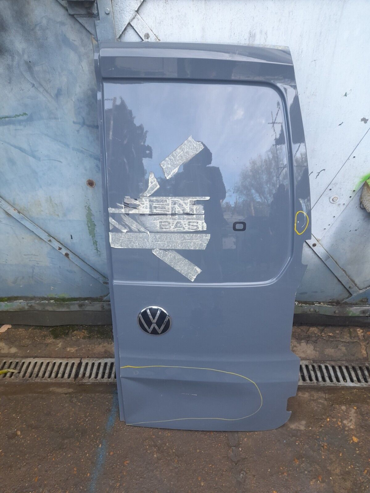 VW Caddy Rear Right Door 2010 TO 2015 Genuine *DAMAGED*