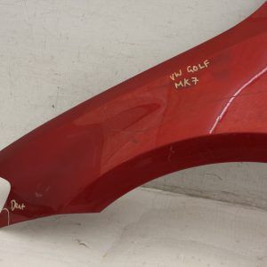 VW Golf Front Left Side Wing 2017 TO 2020 Genuine *DAMAGED* - Image 6