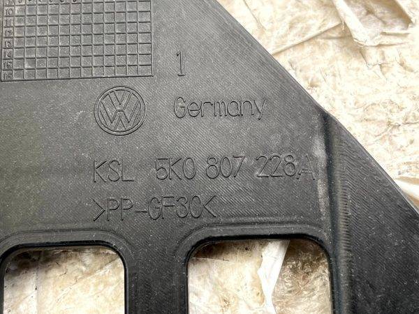 VW Golf Front Right Side Headlight Mount Bracket 2009 2013 5K0807228A Genuine 178507815630 9