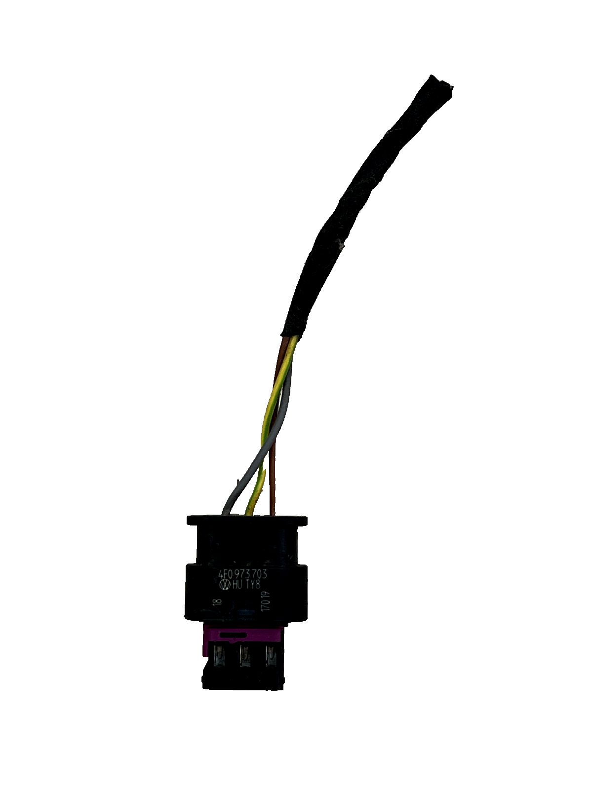 VW Golf PDC Parking Sensor Wiring Loom Harness Plug Connector 4F0973703 Genuine