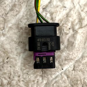 VW Golf Polo Parking Sensor Wiring Loom Harness Plug Connector 4F0973703 Genuine - Image 3