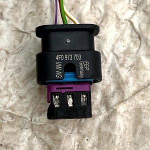 VW Golf Polo Parking Sensor Wiring Loom Harness Plug Connector 4F0973703 Genuine - Image 3