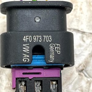 VW Golf Polo Parking Sensor Wiring Loom Harness Plug Connector 4F0973703 Genuine - Image 9