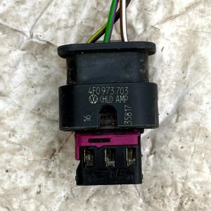 VW Golf Polo Parking Sensor Wiring Loom Harness Plug Connector 4F0973703 Genuine - Image 3