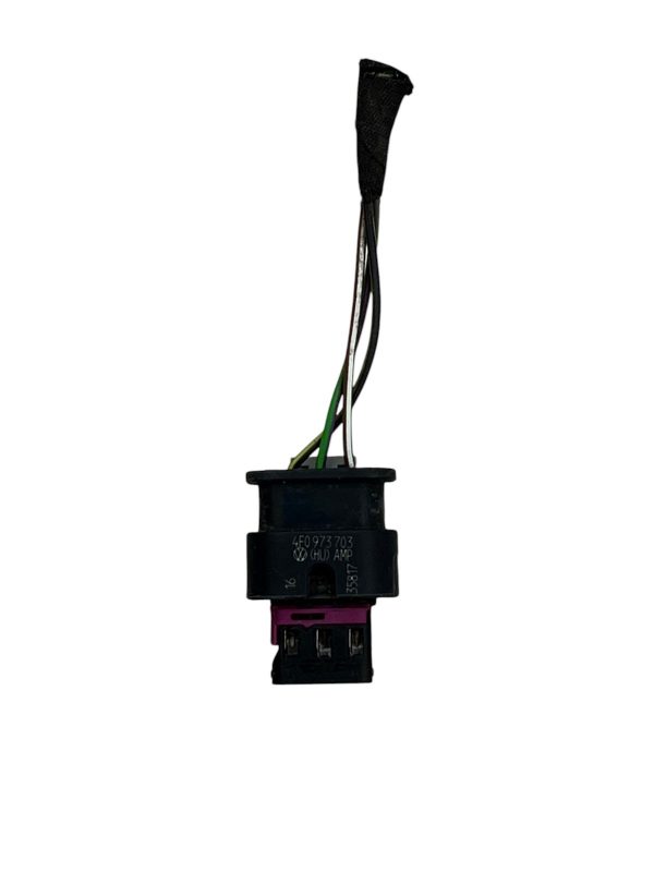 VW-Golf-Polo-Parking-Sensor-Wiring-Loom-Harness-Plug-Connector-4F0973703-Genuine-178184550800