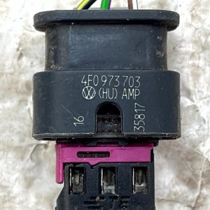 VW Golf Polo Parking Sensor Wiring Loom Harness Plug Connector 4F0973703 Genuine - Image 9
