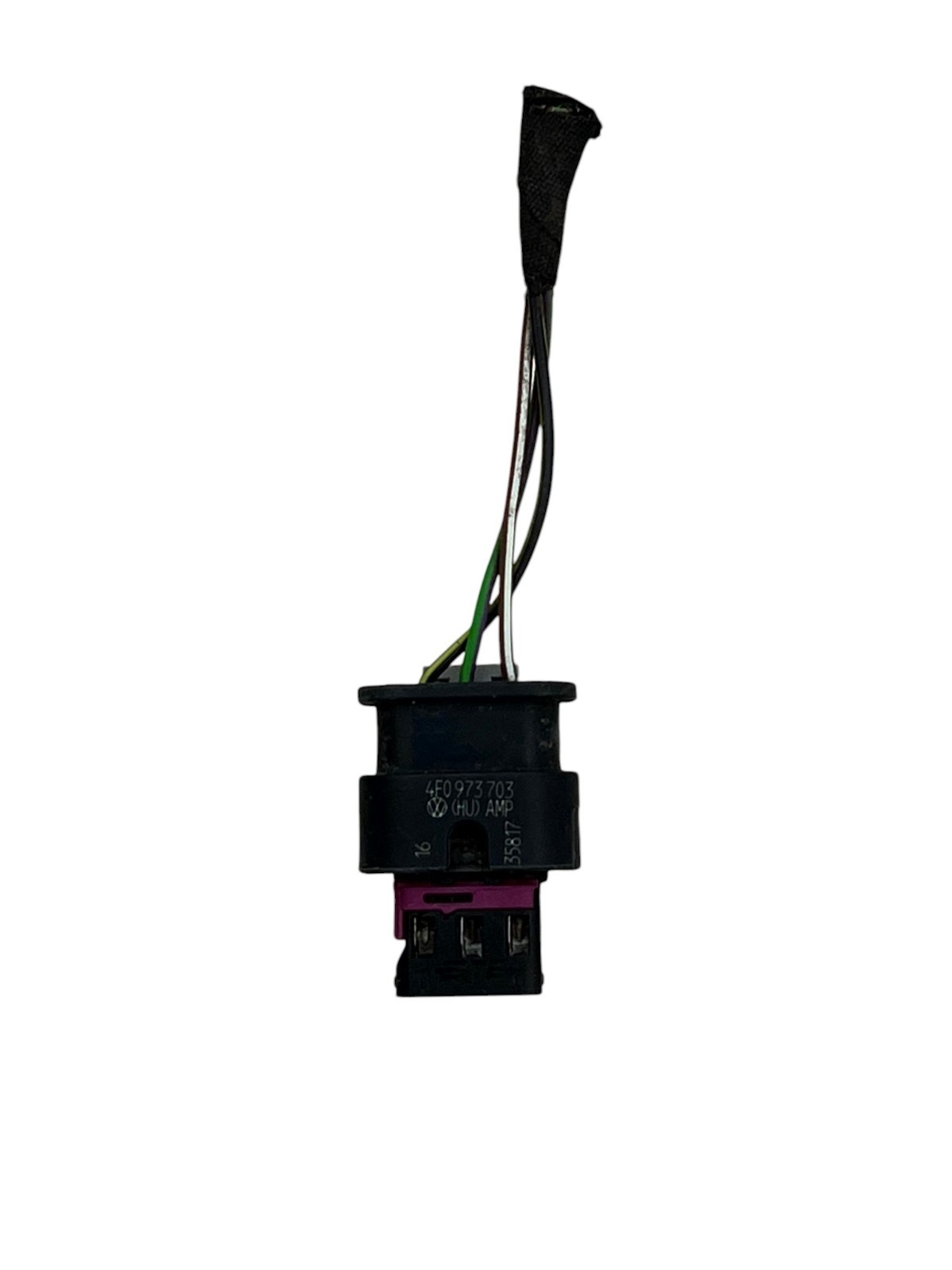VW Golf Polo Parking Sensor Wiring Loom Harness Plug Connector 4F0973703 Genuine