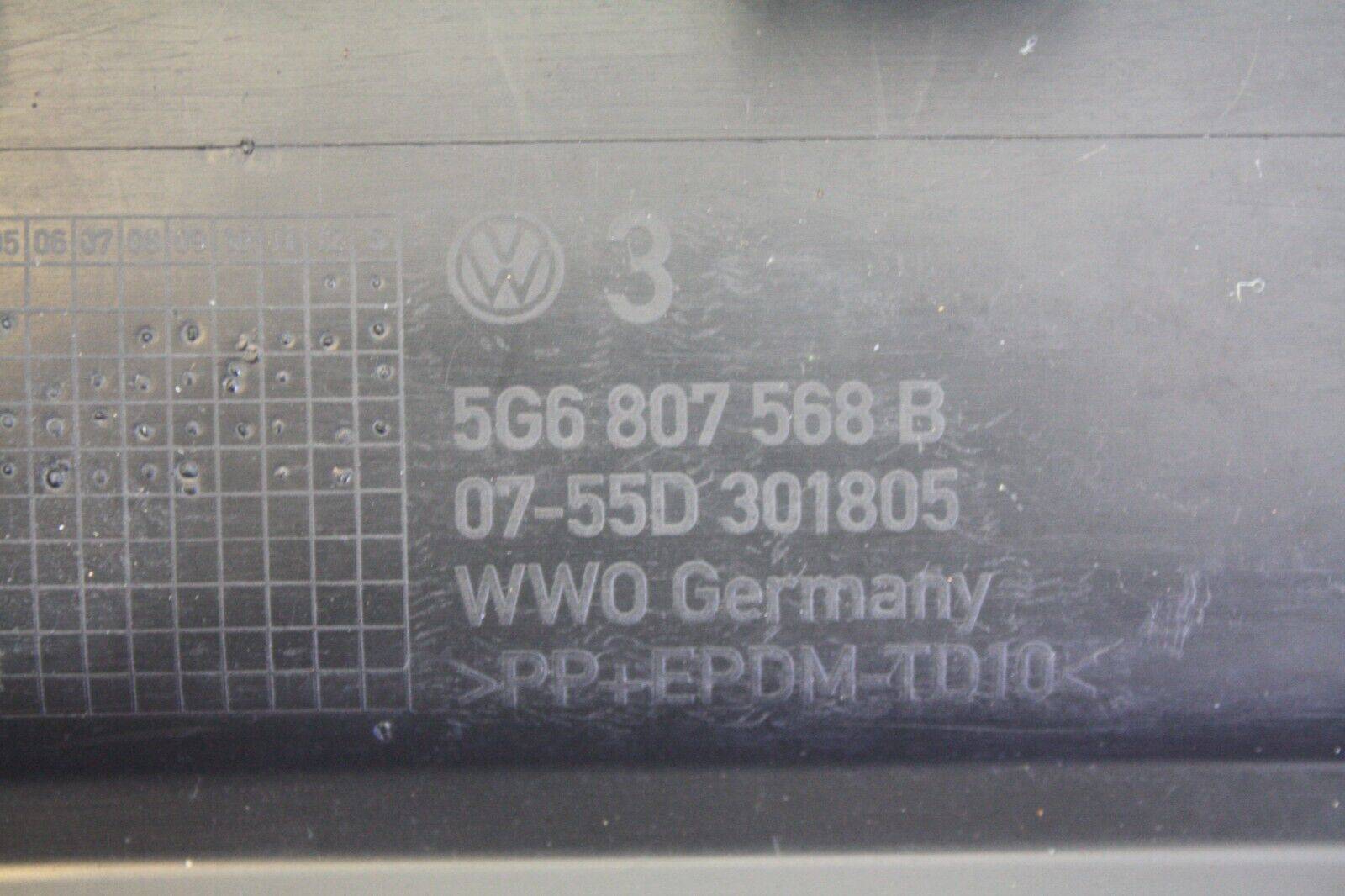 VW-Golf-Rear-Bumper-Diffuser-2013-TO-2017-5G6807568B-Genuine-176310435660-11