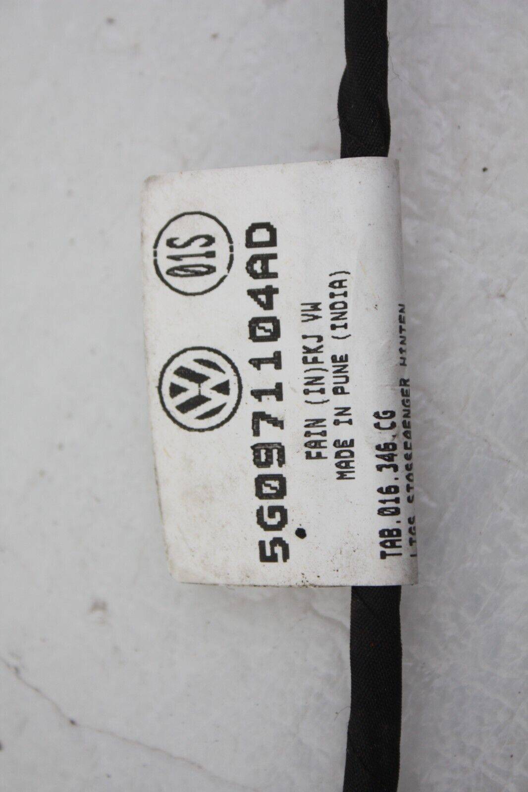 VW-Golf-Rear-Bumper-Wiring-Loom-5G0971104AD-Genuine-DAMAGED-176388813210-15