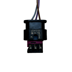 VW Polo Parking Sensor Wiring Loom Harness Plug Connector 4F0973703 Genuine - Image 3