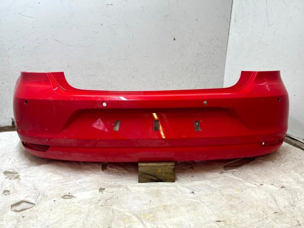VW-Polo-Rear-Bumper-2014-TO-2018-6C6807421-Genuine-DAMAGED-177644645150