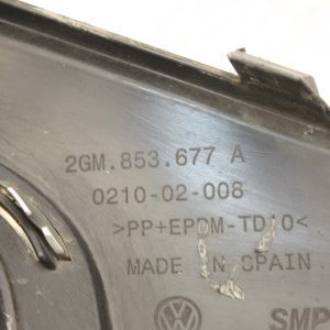 VW T-Cross Front Bumper Lower Grill 2GM853677A Genuine - Image 12
