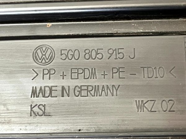 Volkswagen WV Golf MK7 Front Bumper Under Tray 2017 TO 2020 5G0805915J Genuine 178536428810 14