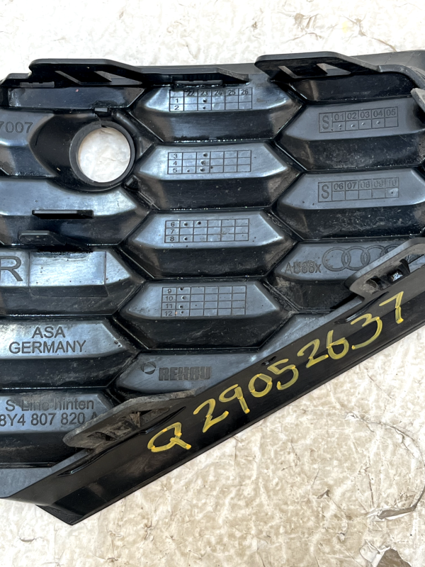 Audi A3 S Line Rear Bumper Right Side Grille 2020 ON 8Y4807820A Genuine 178319425691 7