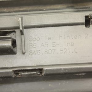 Audi A5 B9 S Line Rear Bumper Diffuser 2017 TO 2020 8W6807521C Genuine *DAMAGED* - Image 18