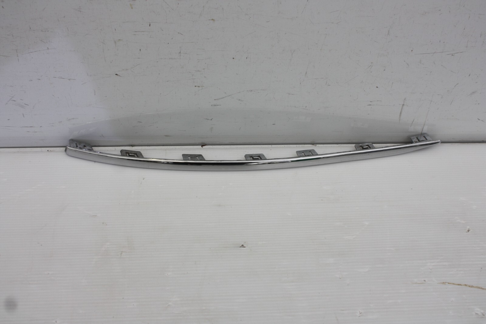 Audi A7 Sportback Rear Bumper diffuser Left Chrome trim 2018 ON 4K8853053A