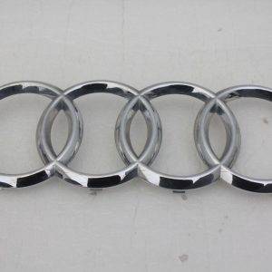 Audi A8 Front Bumper Grill Badge 4N0853605 Genuine 176398844111