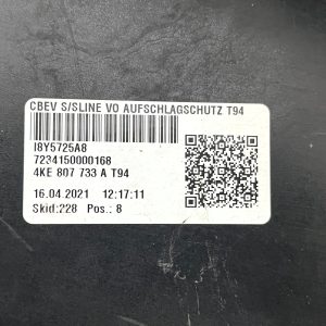 Audi E Tron S Line Front Bumper Lower Section 2019 TO 2022 4KE807733A Genuine - Image 22