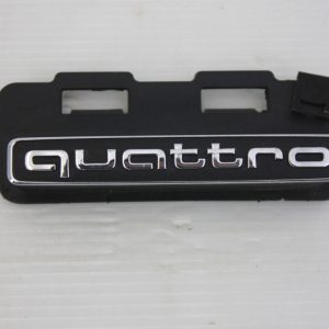 Audi Q2 Front Bumper Grill Quattro Badge 2016 TO 2021 81A853736 Genuine - Image 1