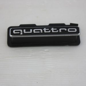 Audi Q2 Front Bumper Grill Quattro Badge 2016 TO 2021 81A853736 Genuine - Image 5