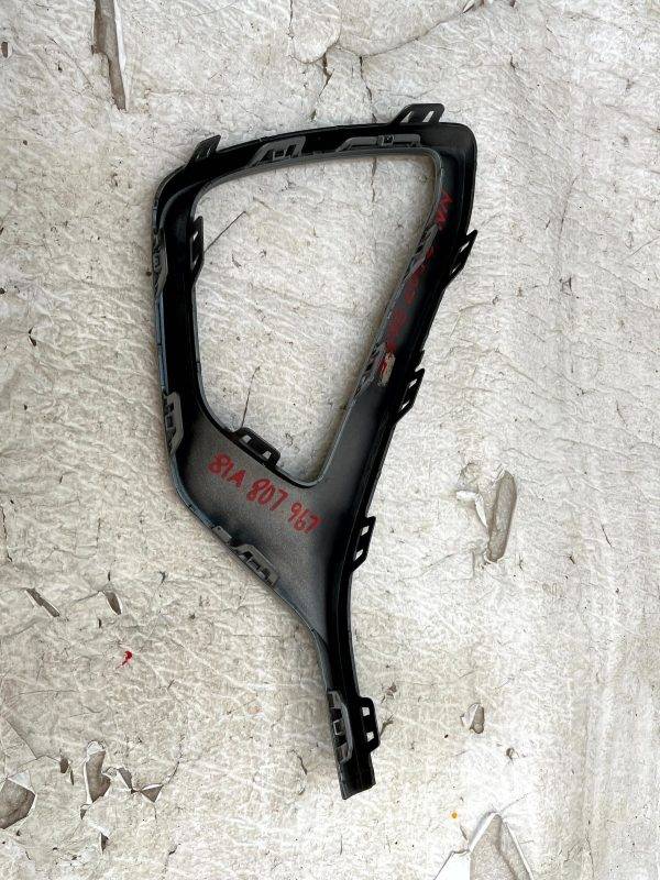 Audi Q2 Rear Bumper Left Side Grille Trim 2020 ON 81A807967 Genuine 178440281841 6