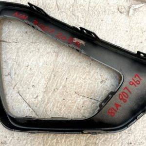 Audi Q2 Rear Bumper Left Side Grille Trim 2020 ON 81A807967 Genuine - Image 8