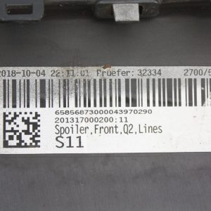 Audi Q2 S-Line Front Bumper Lower Spoiler 2016 TO 2021 81A807110B Genuine - Image 15