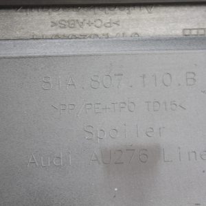 Audi Q2 S-Line Front Bumper Lower Spoiler 2016 TO 2021 81A807110B Genuine - Image 17