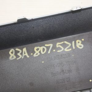 Audi Q3 S-Line Rear Bumper Lower Section 2019 TO 2025 83A807521B Genuine - Image 17