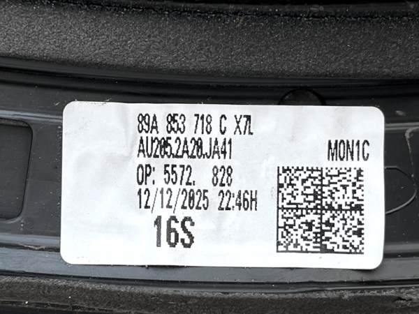 Audi Q4 E Tron Front Right Wheel Arch Molding Trim 2021 ON 89A853718C Genuine 178456338911 18
