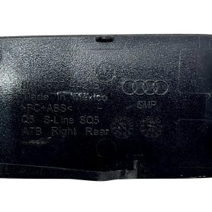 Audi Q5 S-Line Rear Bumper Right Tow Eye Cover Cap 2017-2020 80A807442B Genuine - Image 8